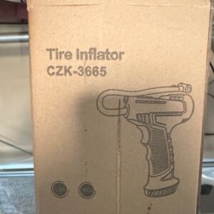 CZK-3665 Tire Inflator - Black
